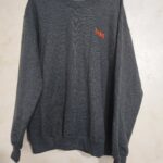 Hanorac fara gluga gri model unisex