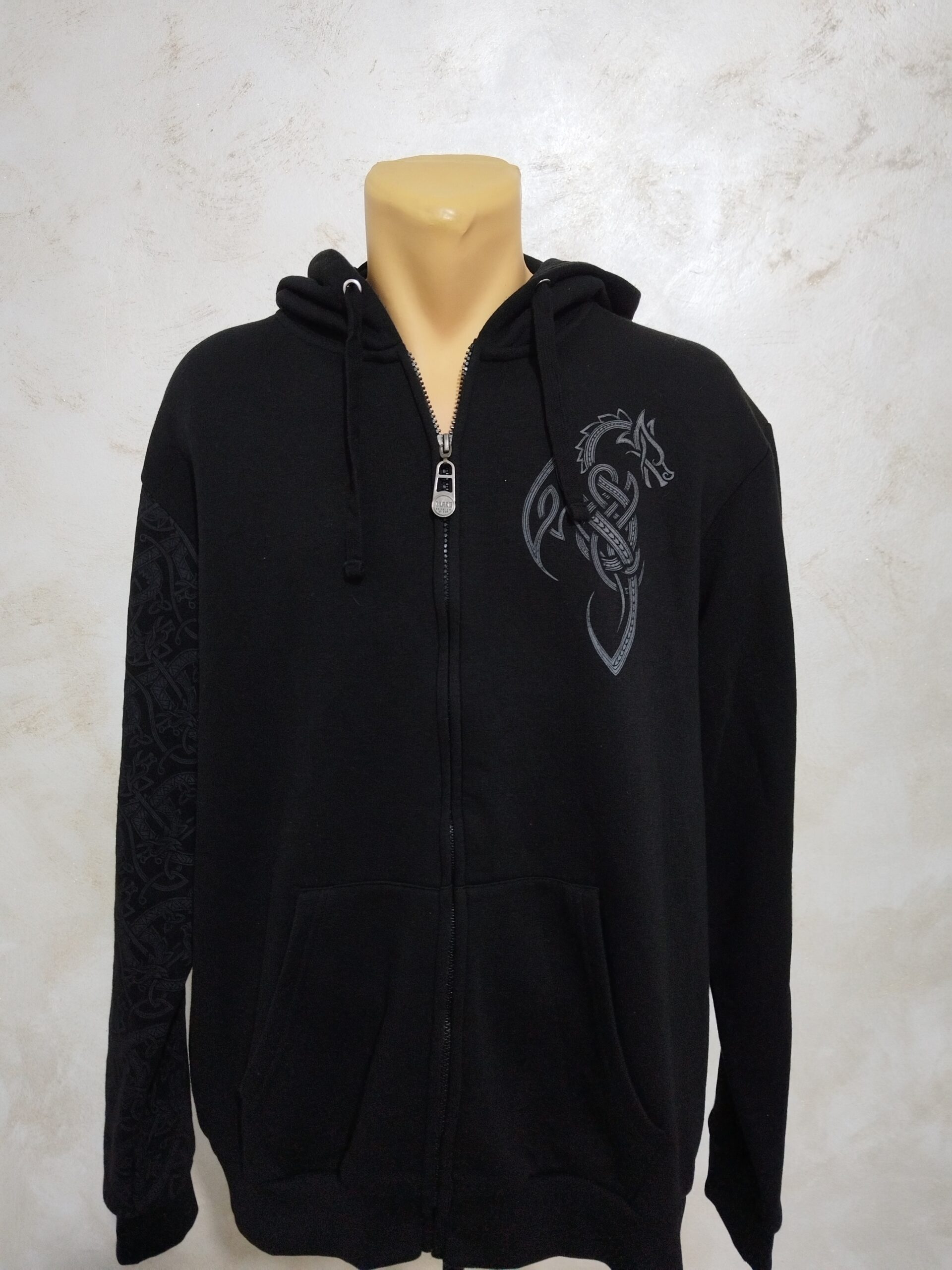 smart Hanorac Black premium, L cod: 0009 - imagine 1